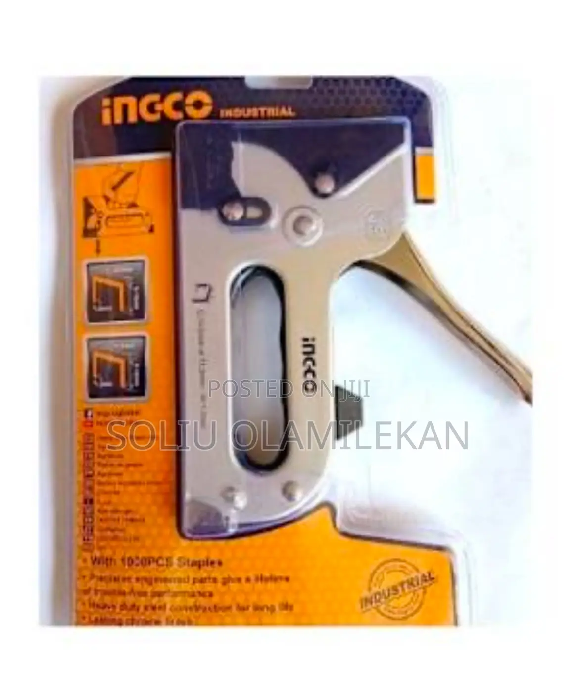 Ingco Heavy Duty Staple Gun + Free 1000 Pins