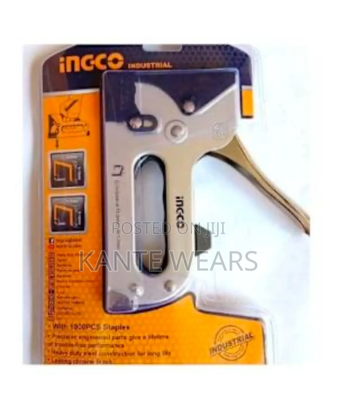 Ingco Heavy Duty Staple Gun + Free 1000 Pins