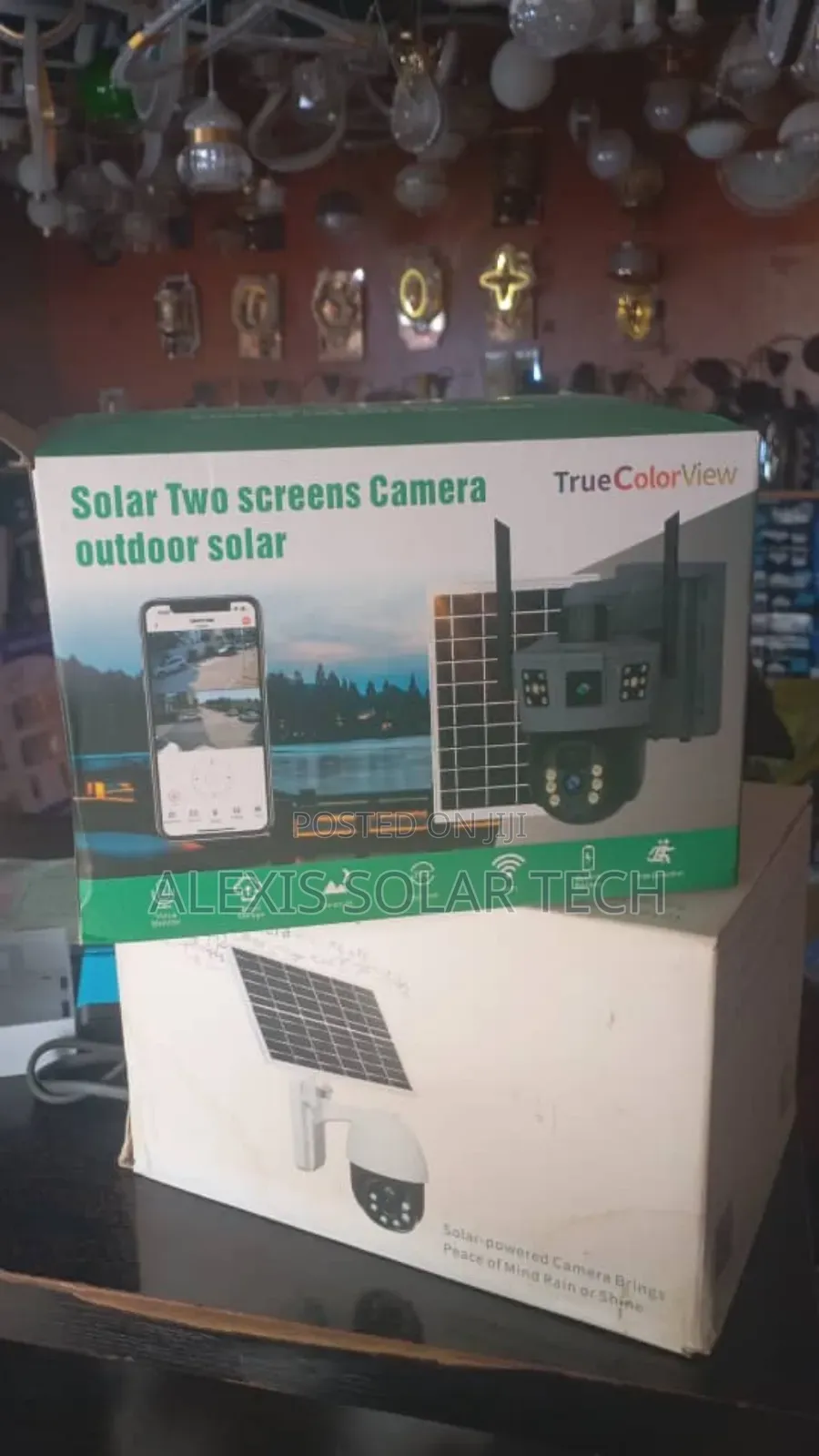 3 Lens Solar Ptz Camera
