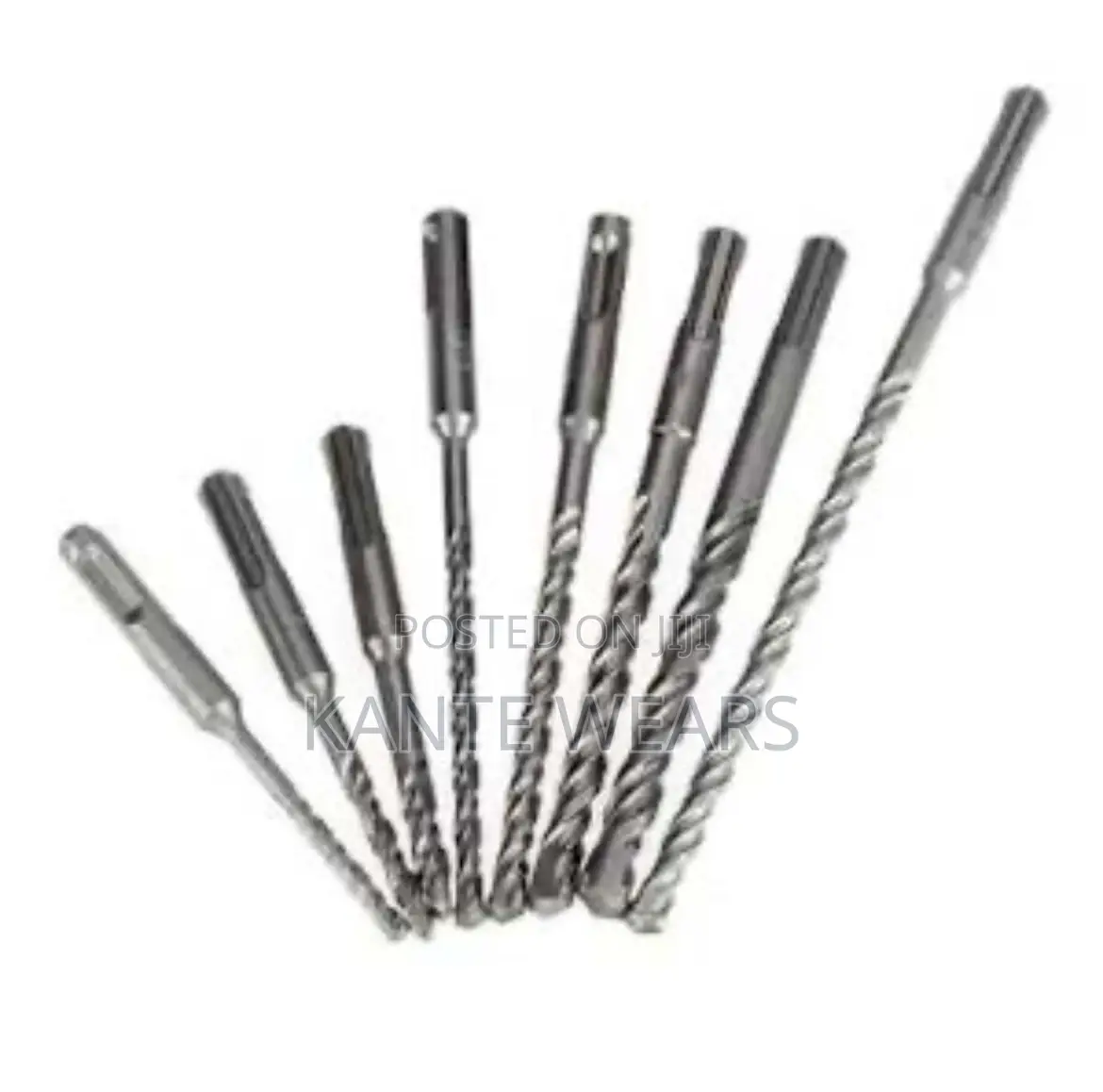 Drill Rotary Hammer Impact Drill Bits - 8 Pieces