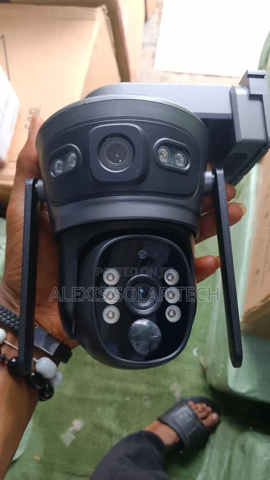 Ptz 3 Lens Solar Camera