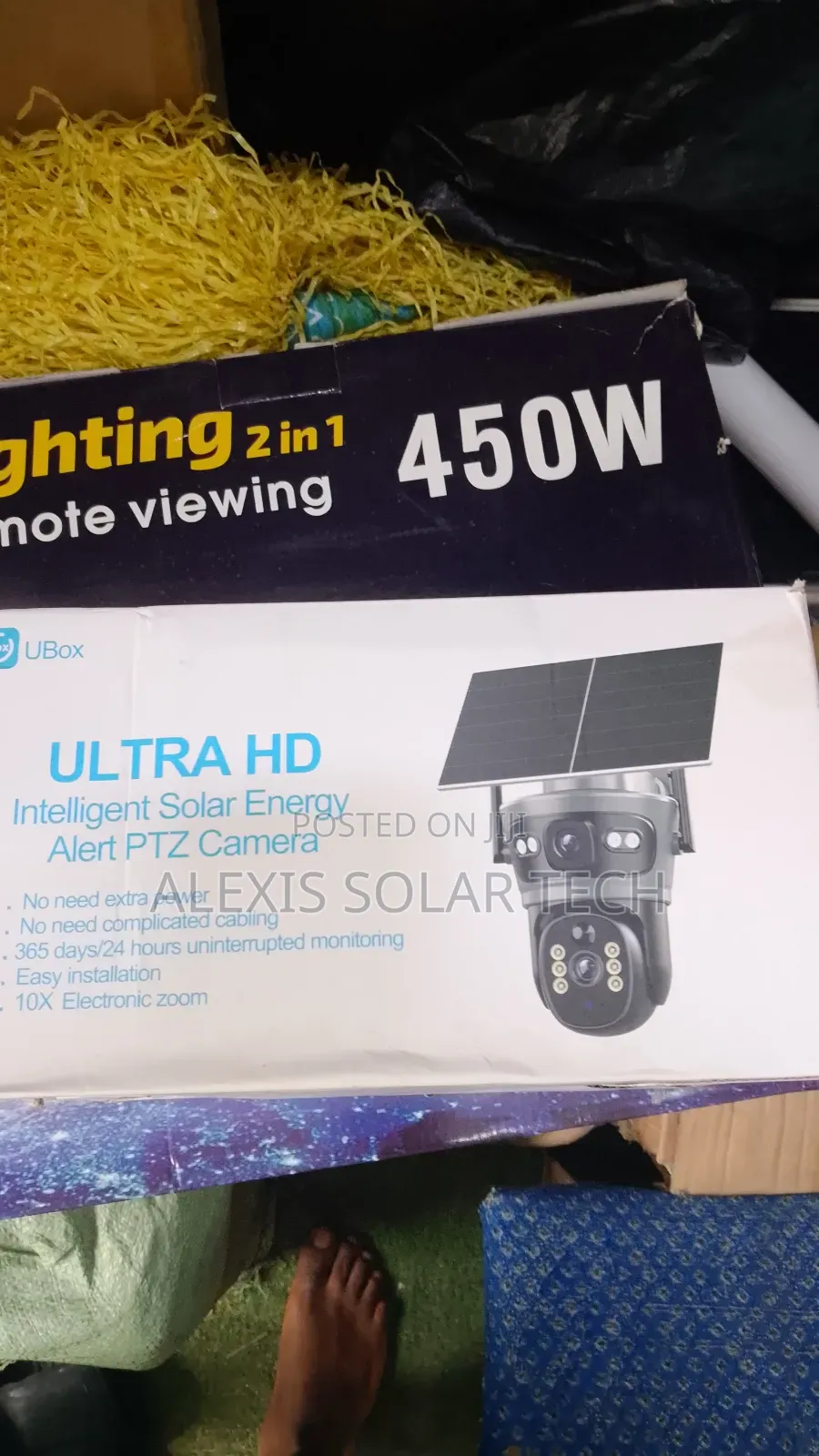 Ptz 3 Lens Solar Camera