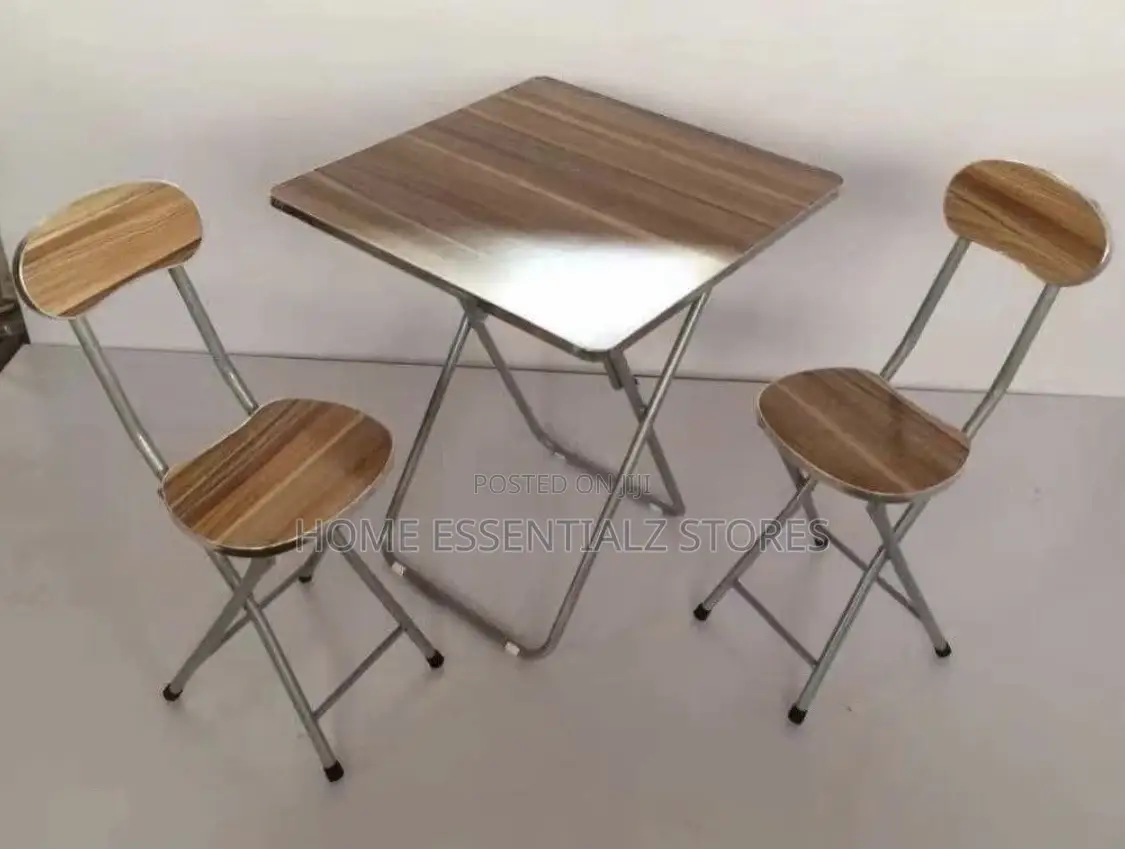 Foldable Reading Table and 2 Chairs