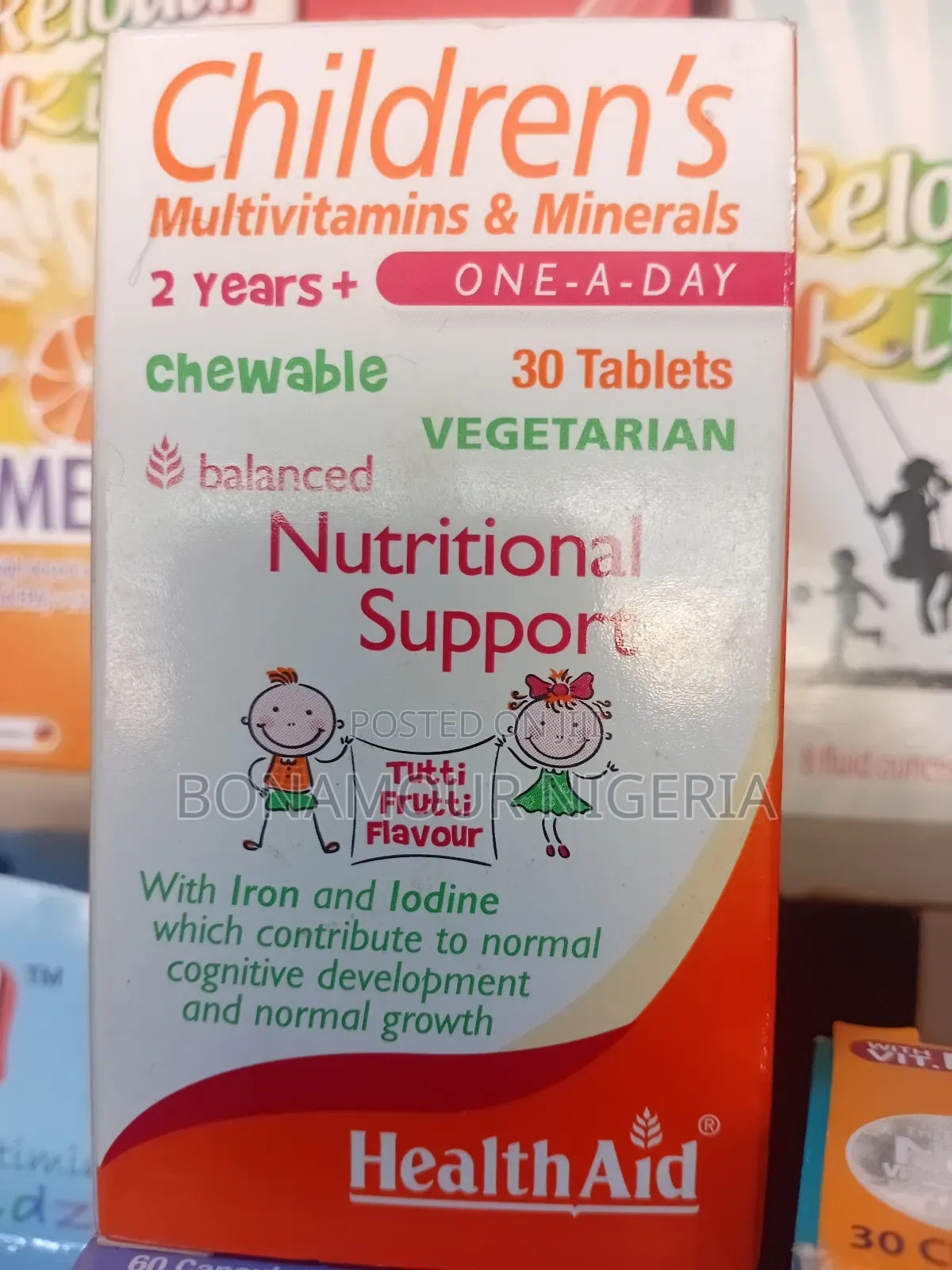 Healthaid Children's Multivitamin Minerals X30 Tabs