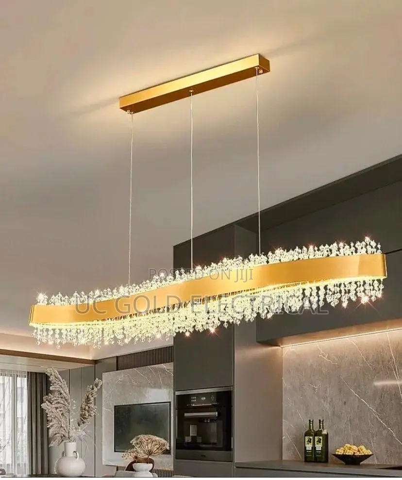 Modern Luxury Led Crystal Chandeliers Lightingfor Diningroom