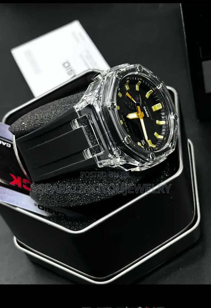 Silicon Strap G-Shock Watch for Men