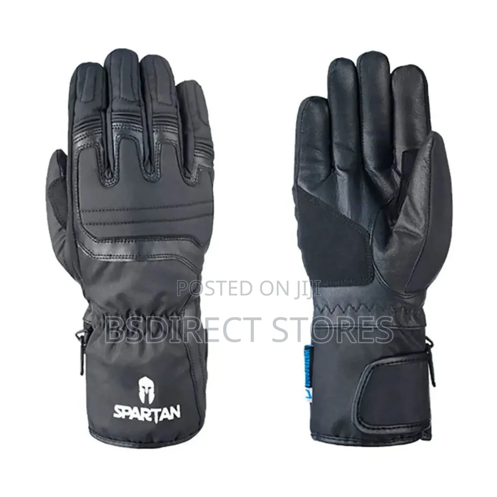 Oxford Spartan Black Motorbike Motorcycle Waterproof Gloves