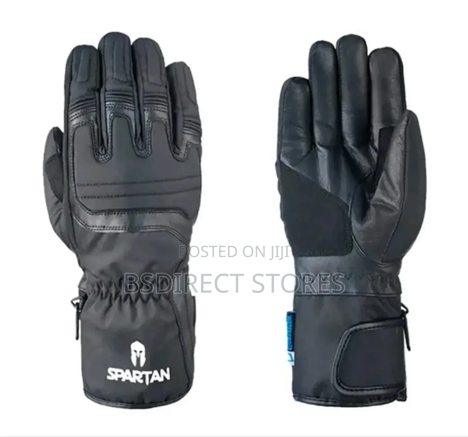 Oxford Spartan Black Motorbike Motorcycle Waterproof Gloves