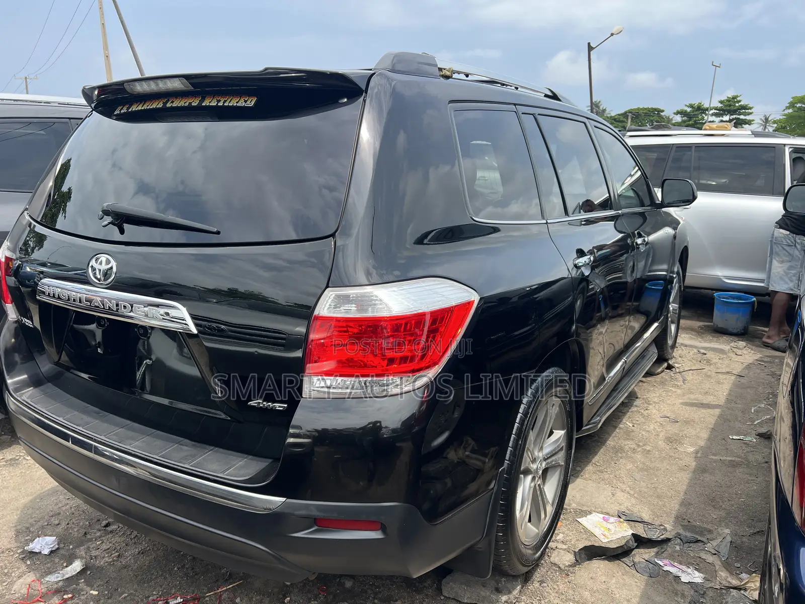 Toyota Highlander Limited 3.5l 4WD 2013 Black