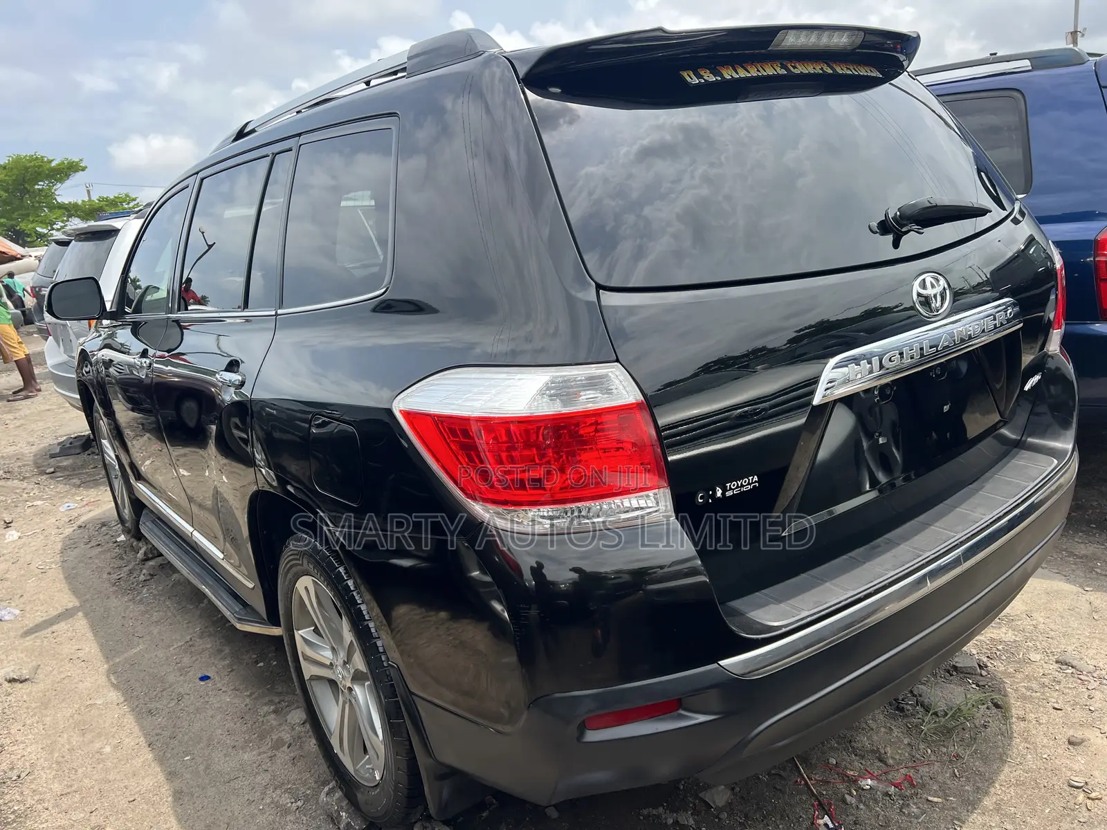 Toyota Highlander Limited 3.5l 4WD 2013 Black