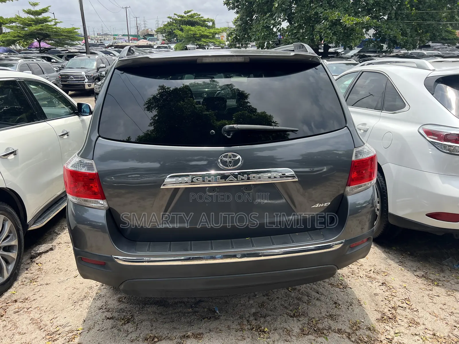 Toyota Highlander Limited 3.5l 4WD 2013 Gray