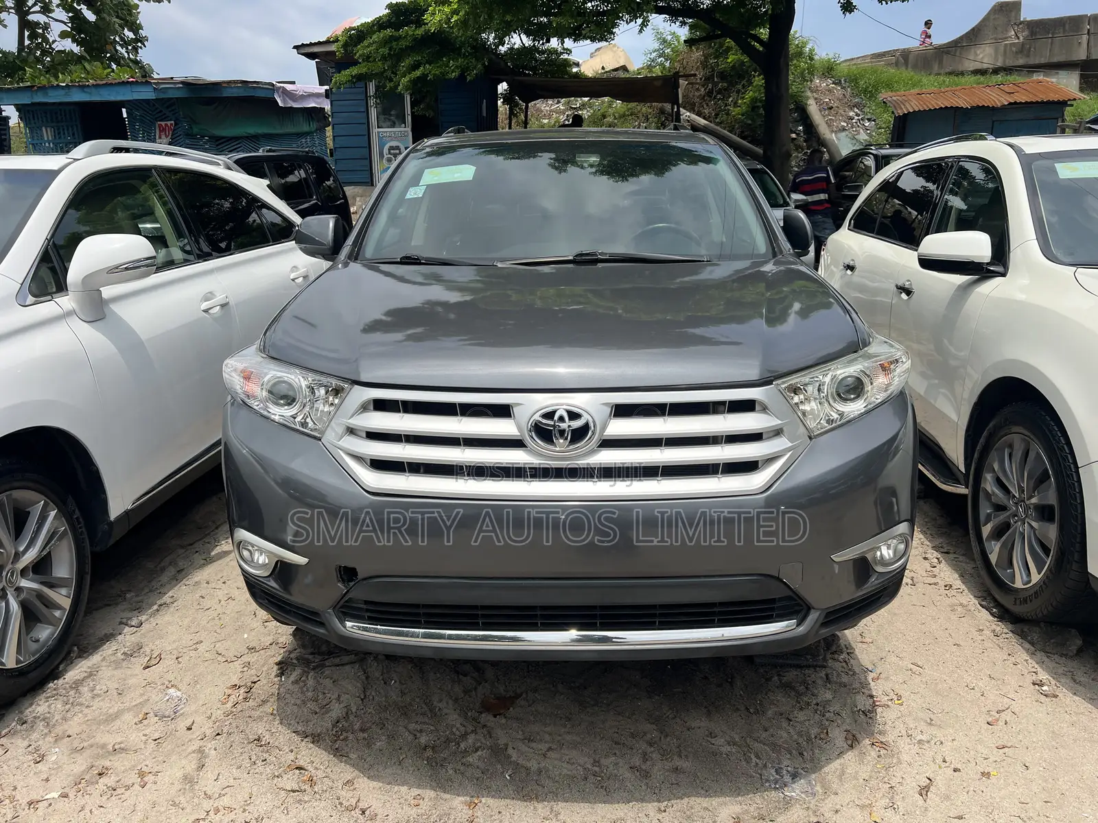 Toyota Highlander Limited 3.5l 4WD 2013 Gray