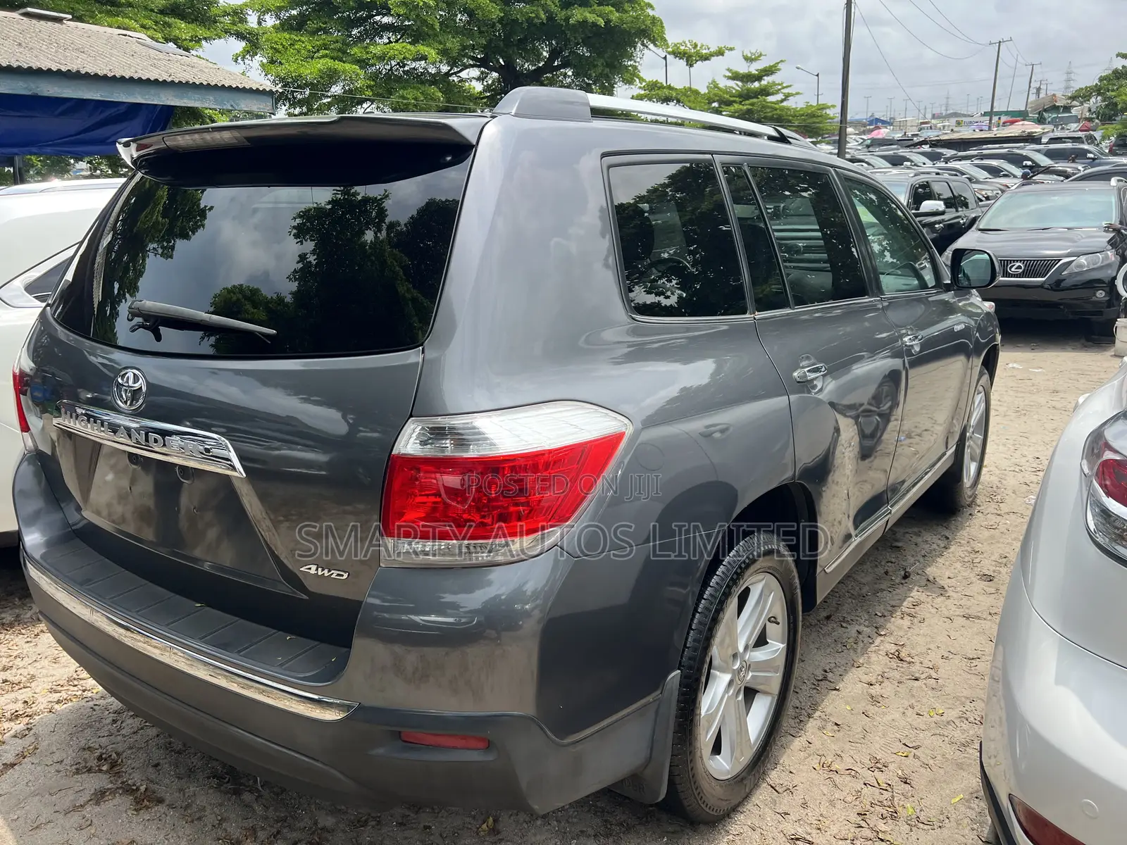 Toyota Highlander Limited 3.5l 4WD 2013 Gray