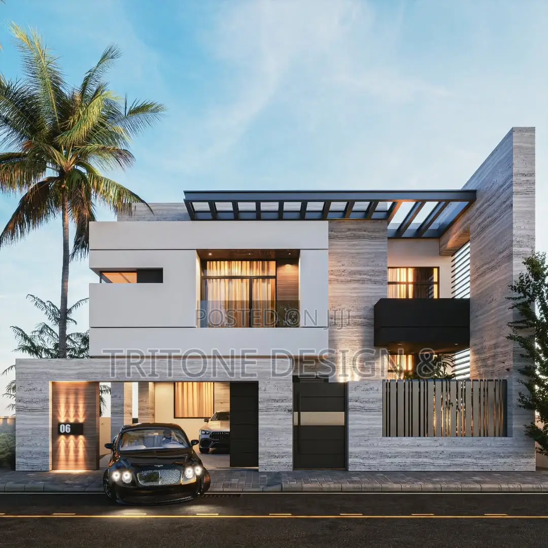5 Bedroom Ultramodern Duplex Design
