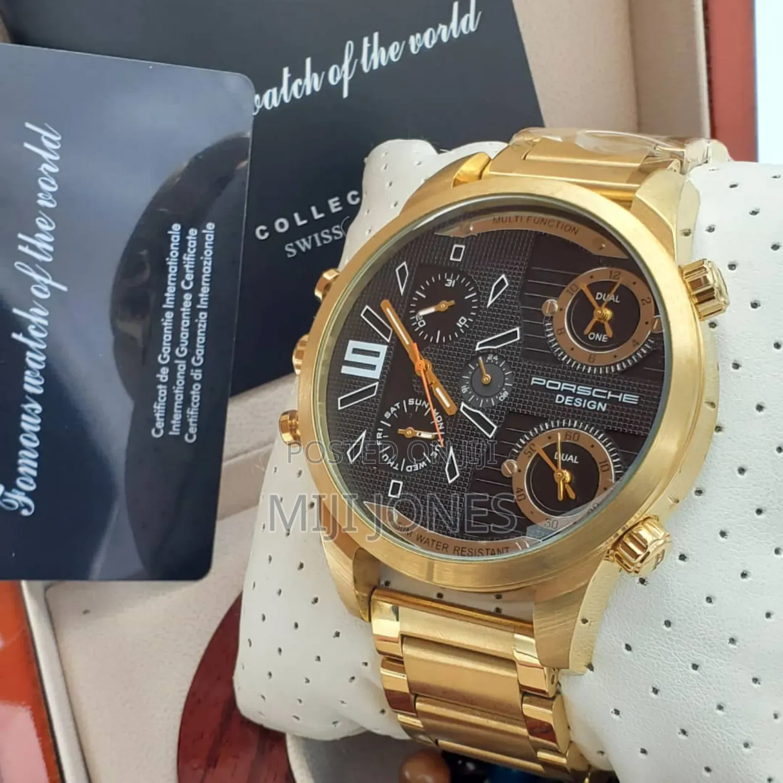 Porsche Design Multi Time Zone Watch