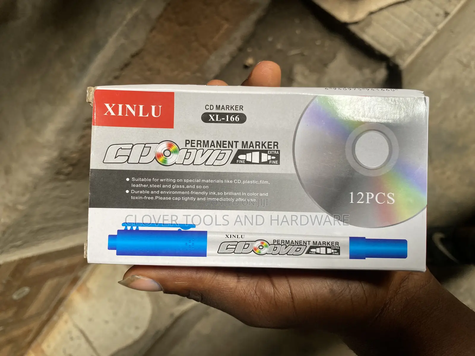 Xinlu Xl-166 Cd Marker Permanent Markers/ 2 Mouth Marker