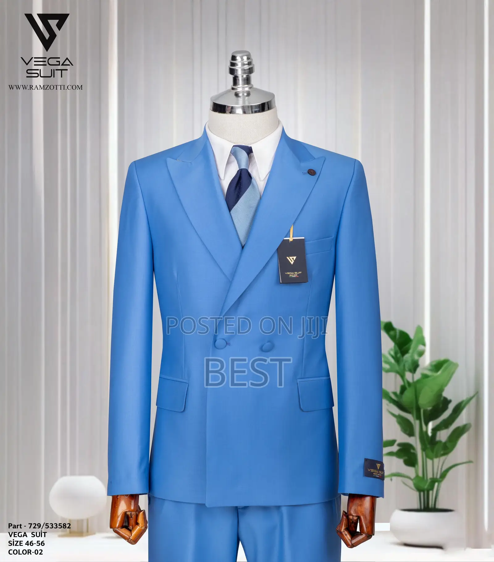 Italian Luxury Vega Suit Collections for Men of Class Only