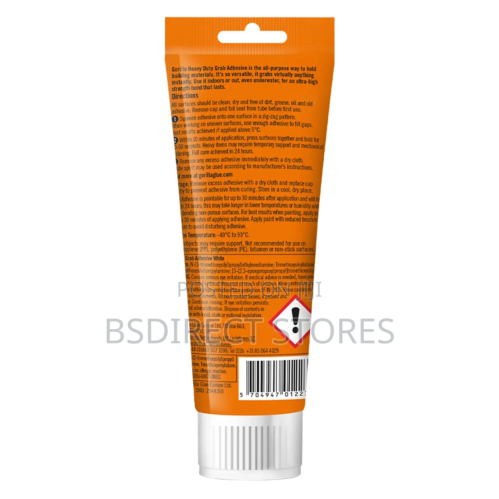 Gorilla Glue Gorilla Heavy- Duty Grab Adhesive White 200ml