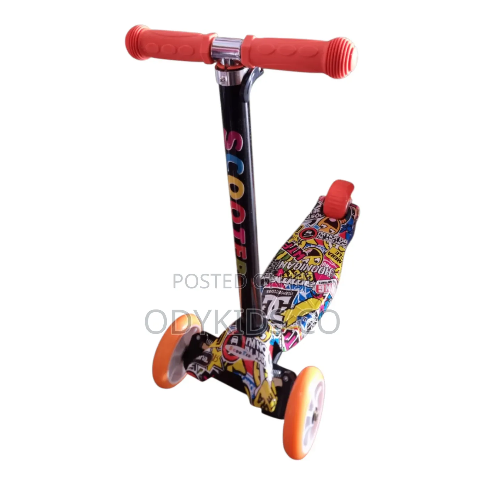 Scooter for Kids Toddlers With 4 Adjustable(Mixed Color)