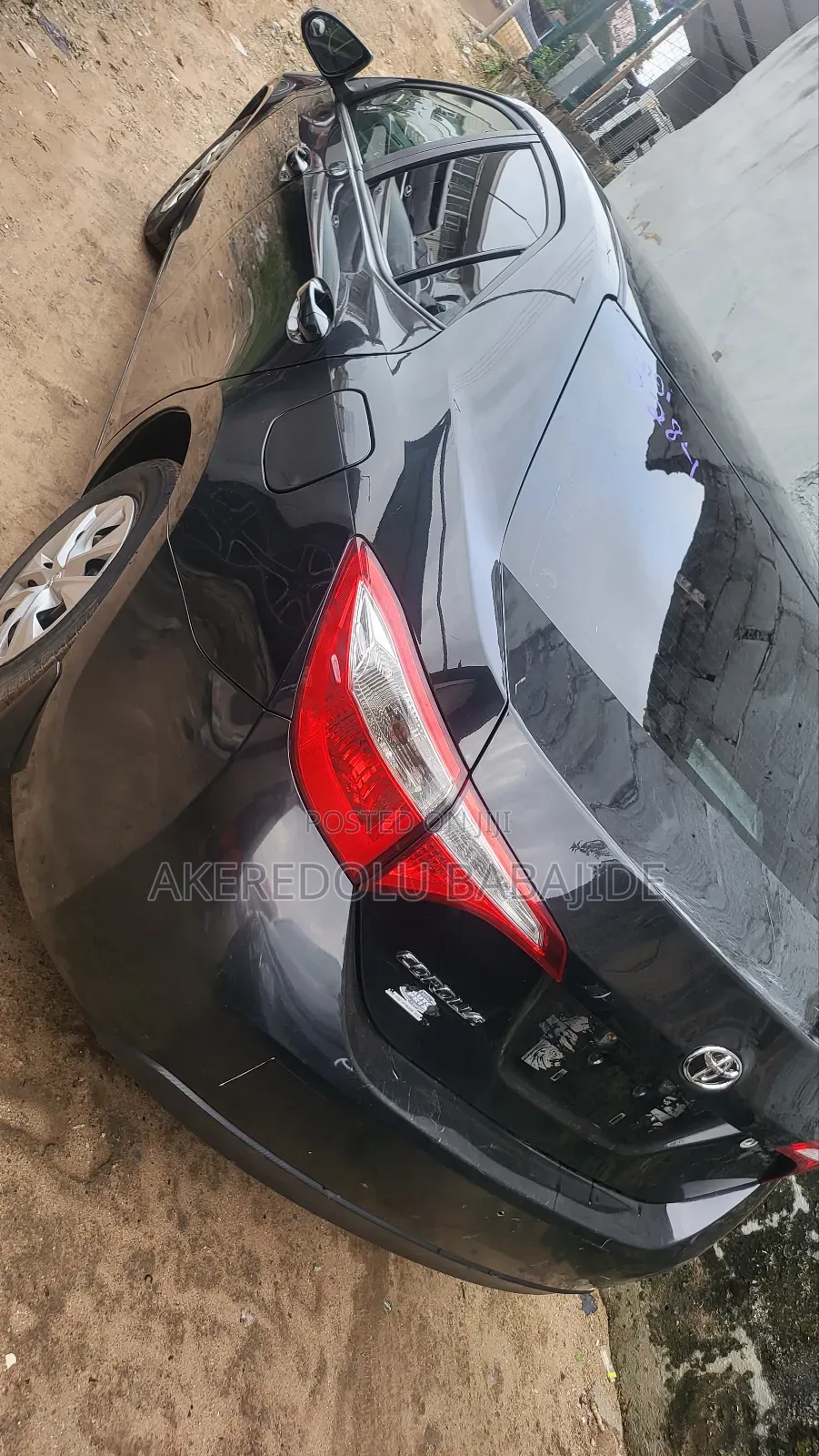 Toyota Corolla LE Eco 4dr Sedan (1.8L 4cyl CVT) 2014 Black