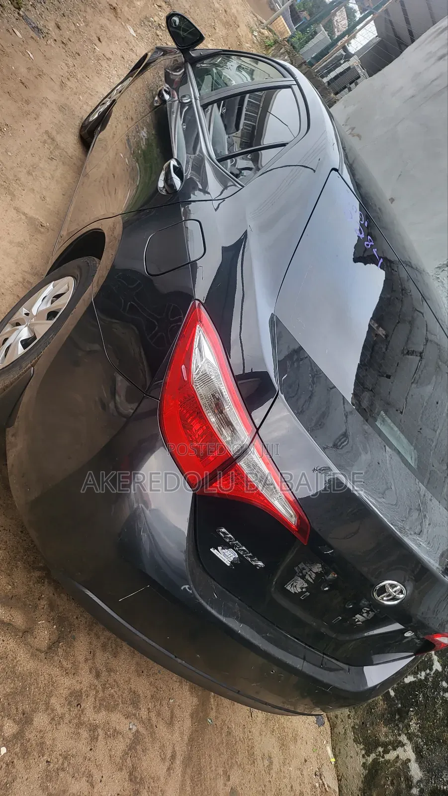 Toyota Corolla LE Eco 4dr Sedan (1.8L 4cyl CVT) 2014 Black