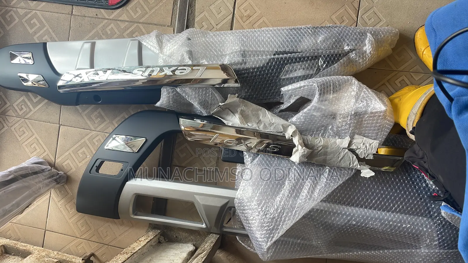 Front and Back Bumper Guard Rx330