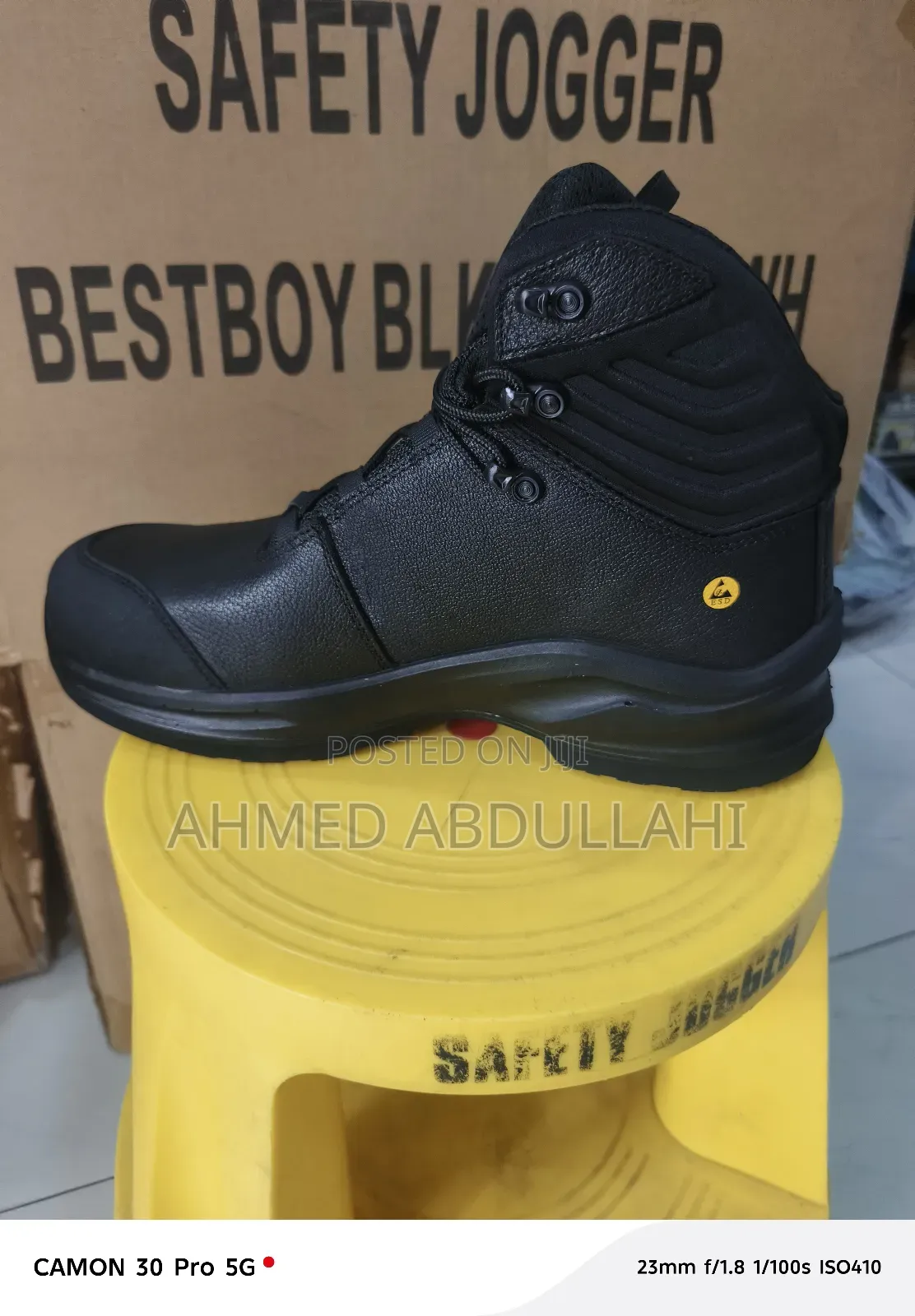 Modulo S3s Leather Mid Safety Jogger Boot