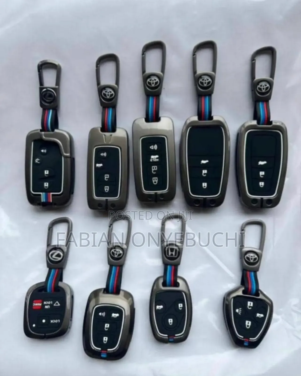 Metallic Key Covers Available