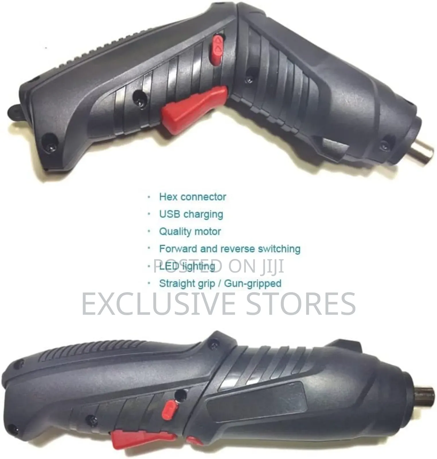 Lithium Rechargeable Screw Driver With Accessories