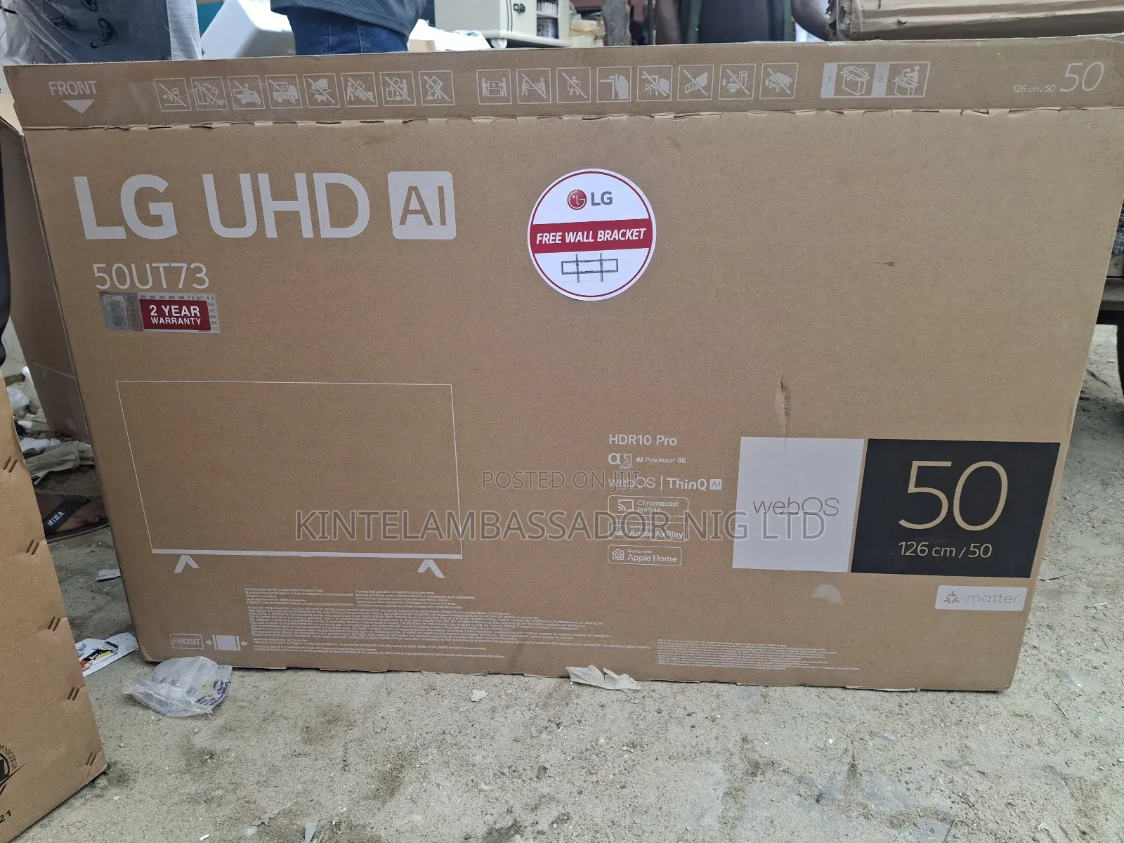 Original Lg 50" Smart Television- 50ut73006la