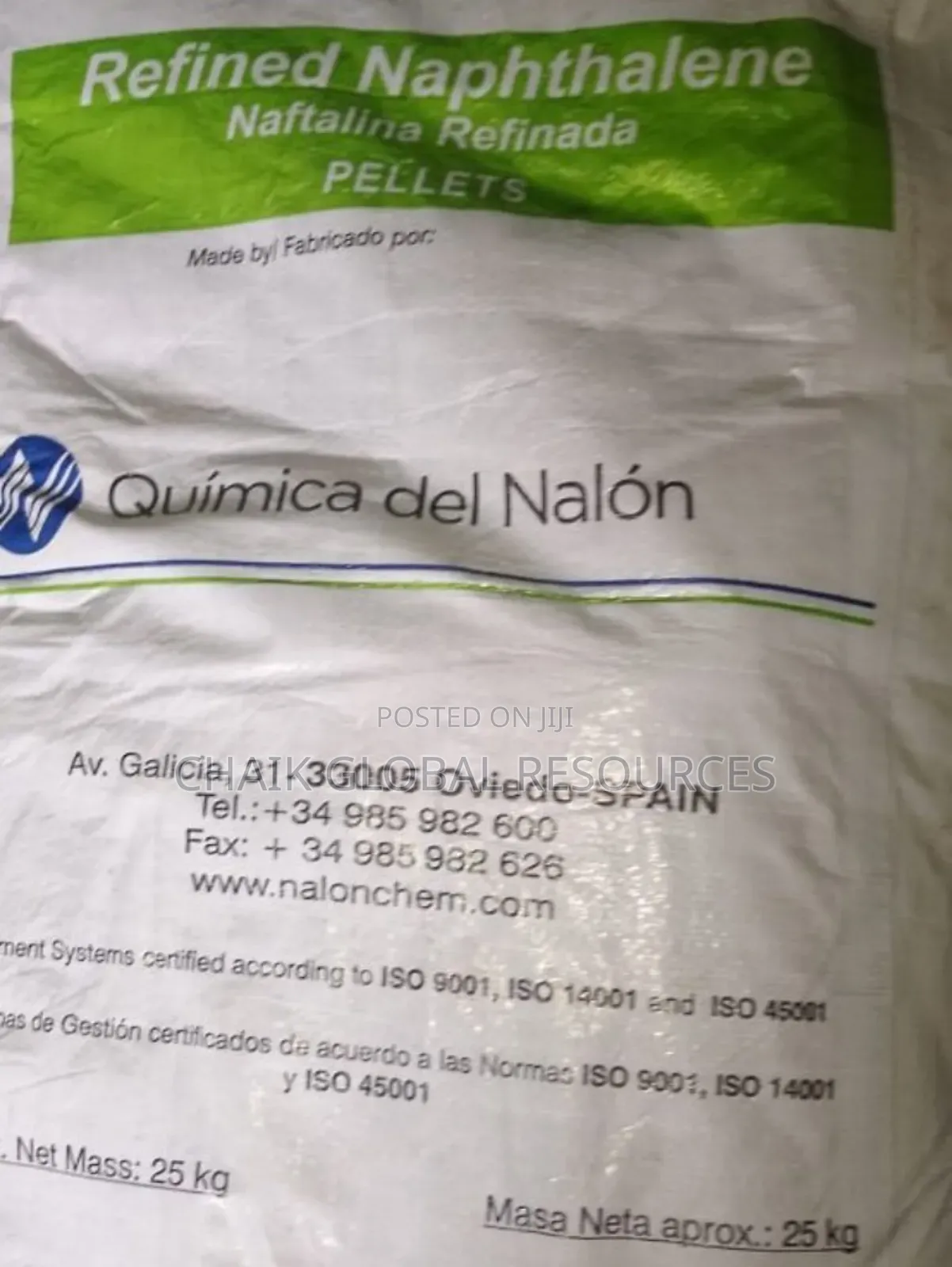 Naphthalene 25 Kg