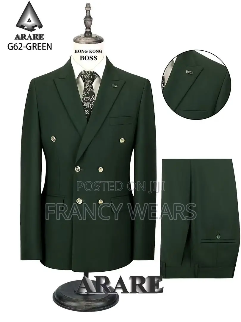 Pure Quality Double Blested Suits Available