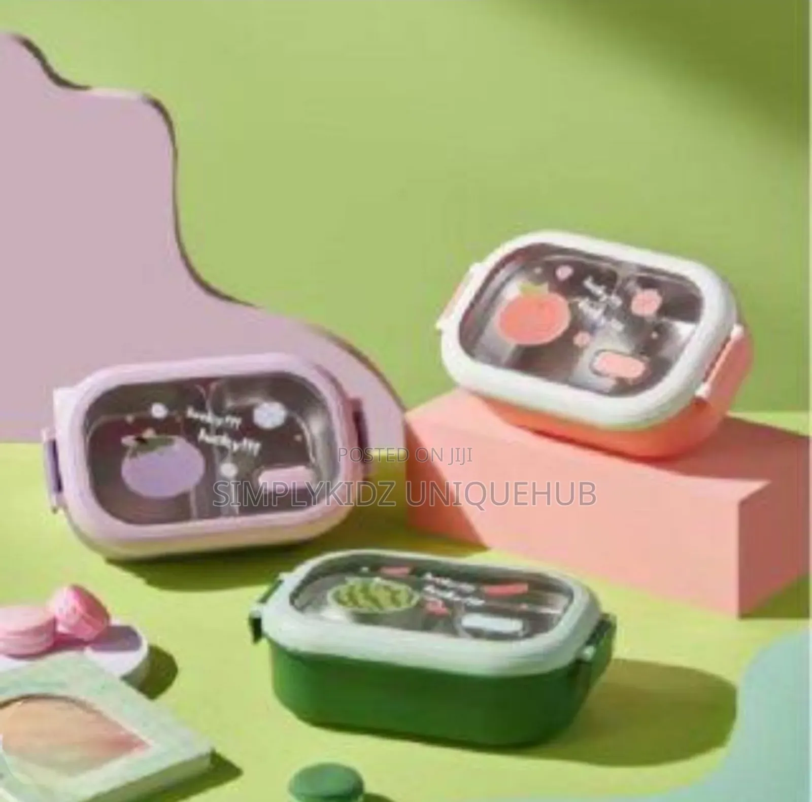 Children Dual Compartment Lunch Box