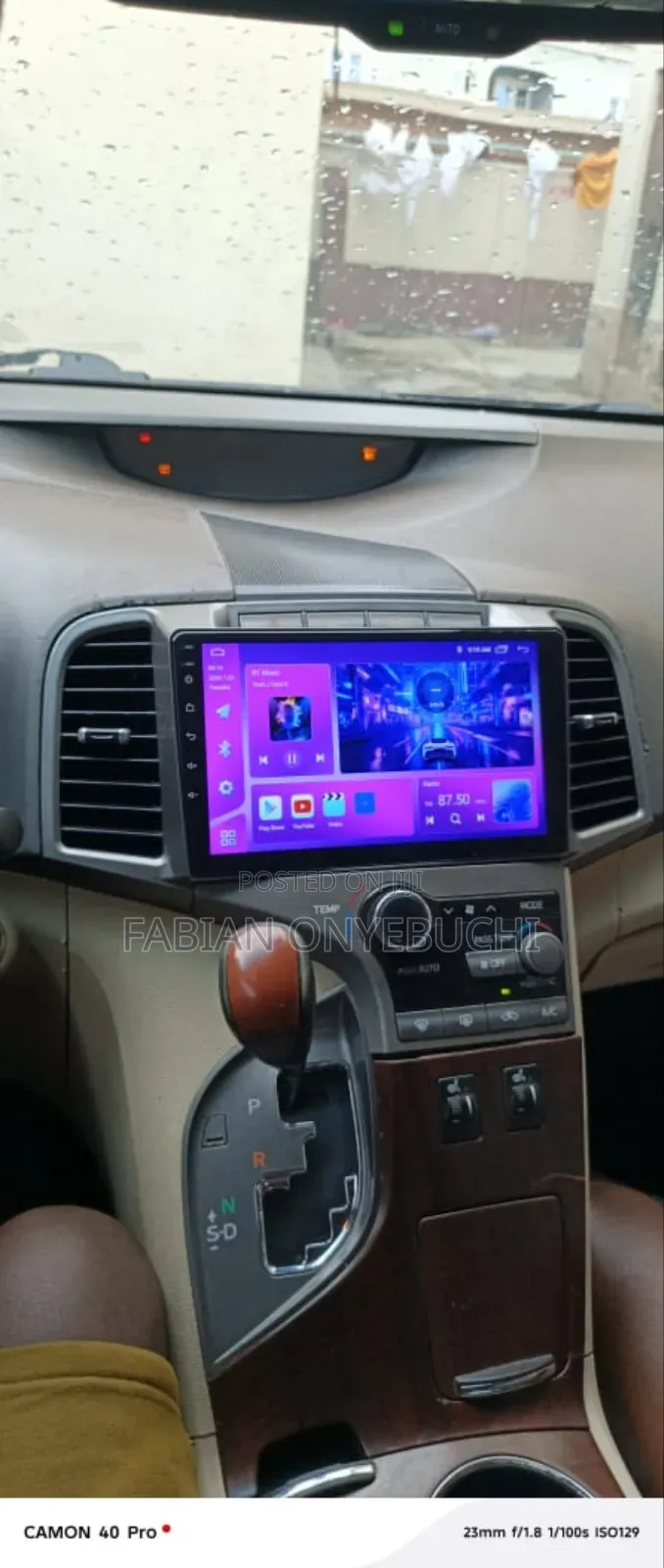 Toyota Venza 2005_2019 Android Player+ Reverse Camera