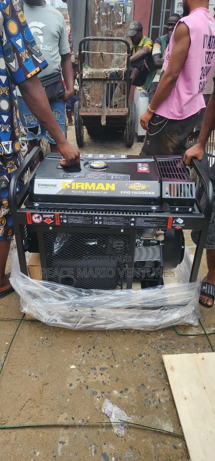 Firman Heavy Duty 14.5kva Petrol Generator With Warranty