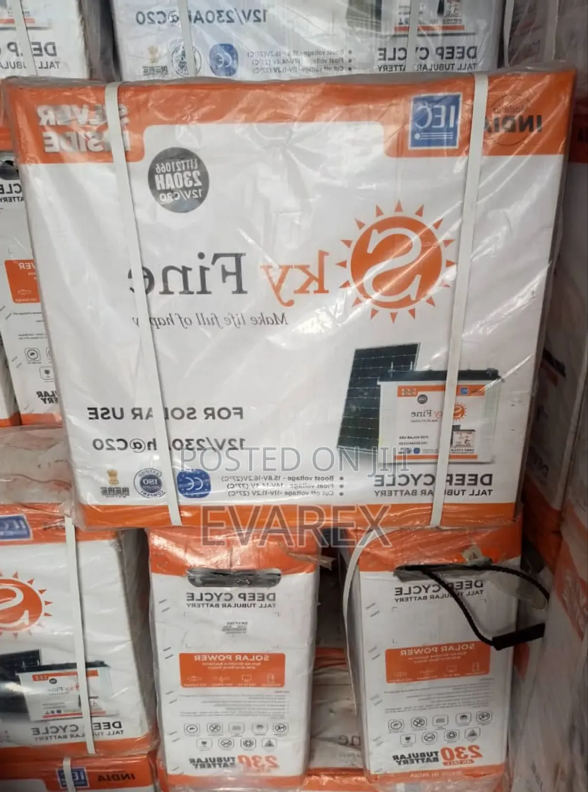 Tubular Solar Battery 12v/230ah