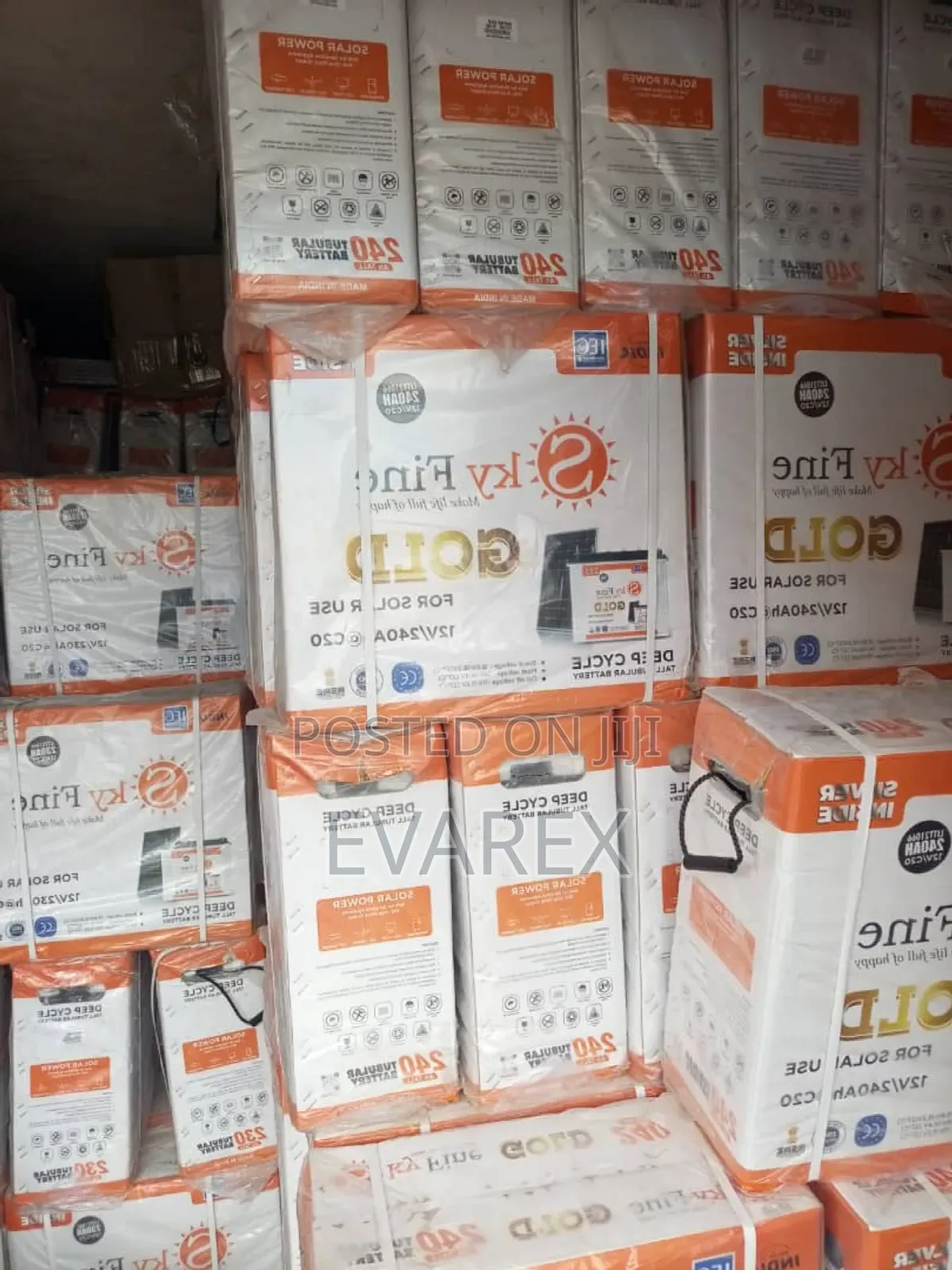Tubular Solar Battery 12v/240ah