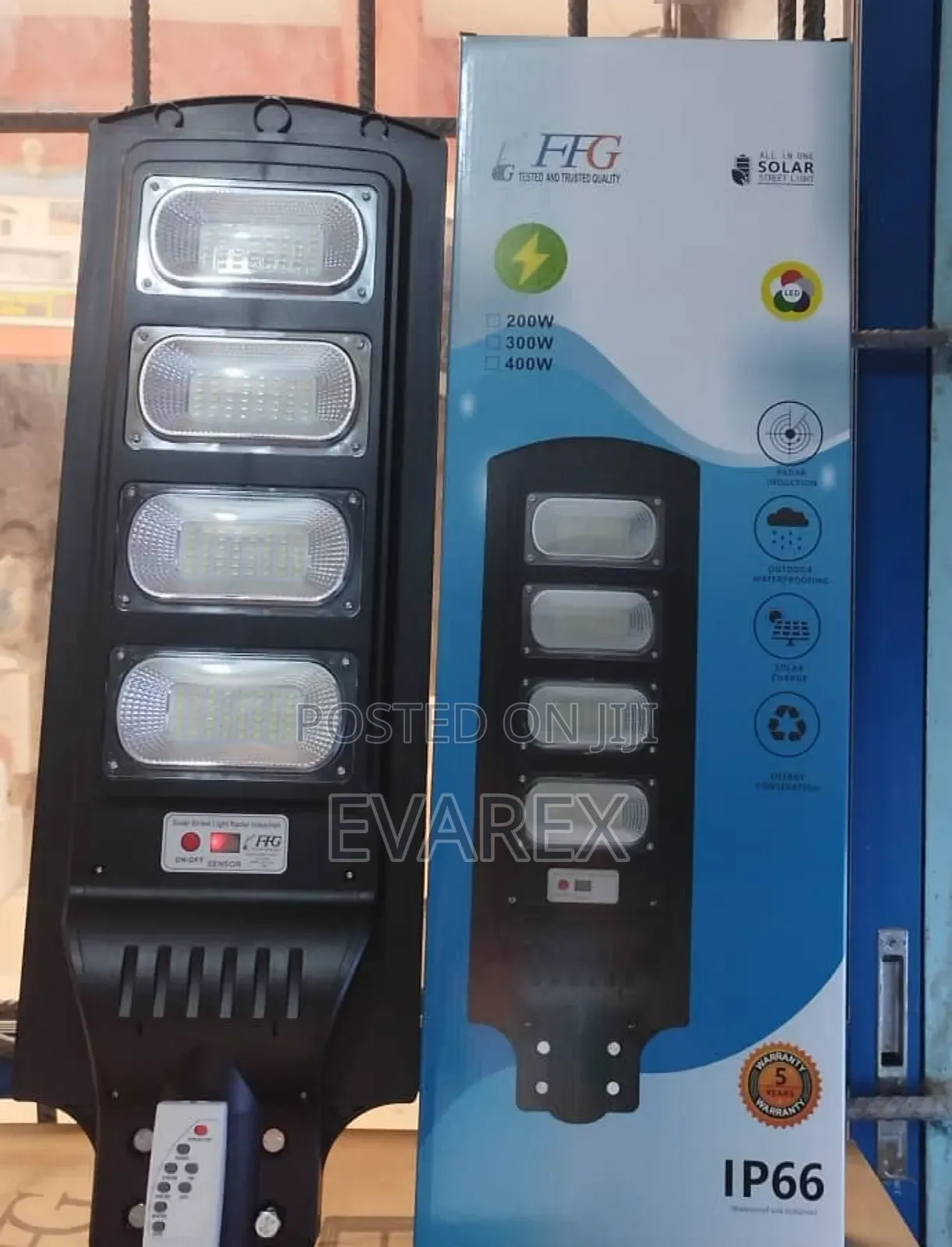 4 Eyes Solar Street Light