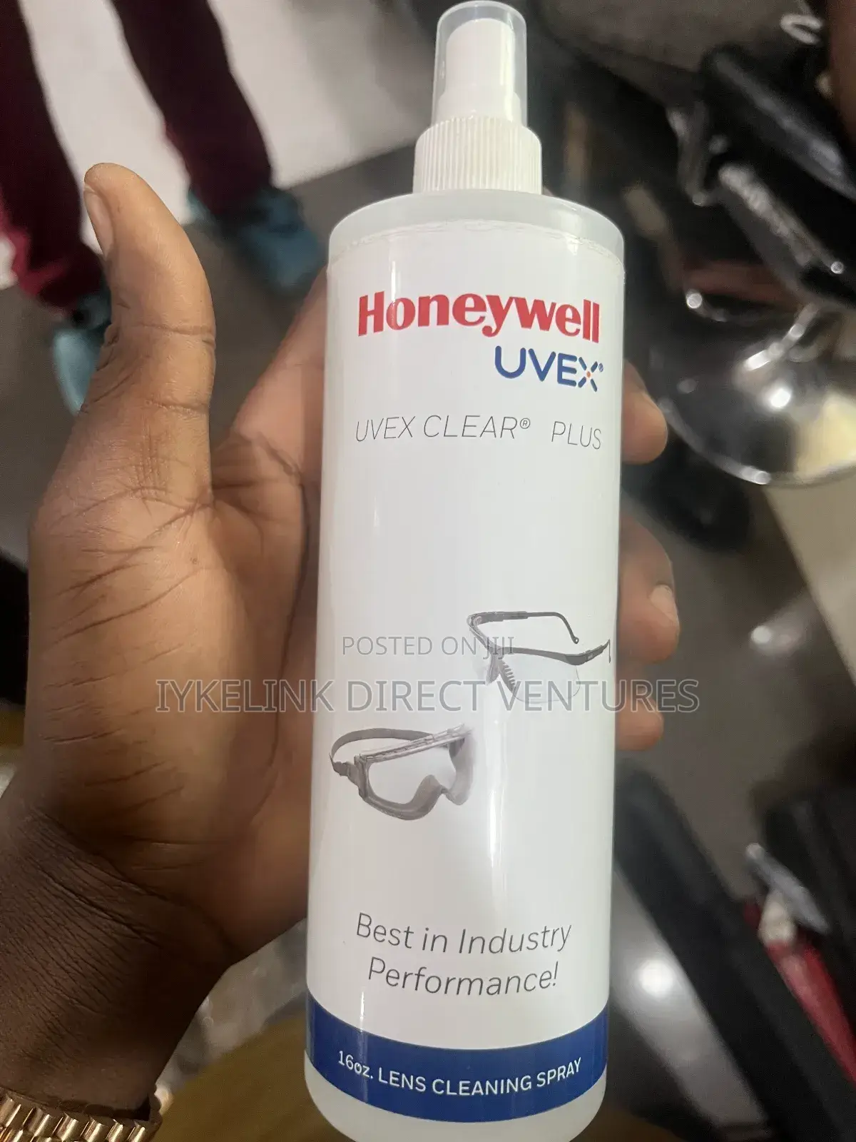 Honeywell Uvex Clear Plus Lens Cleaning