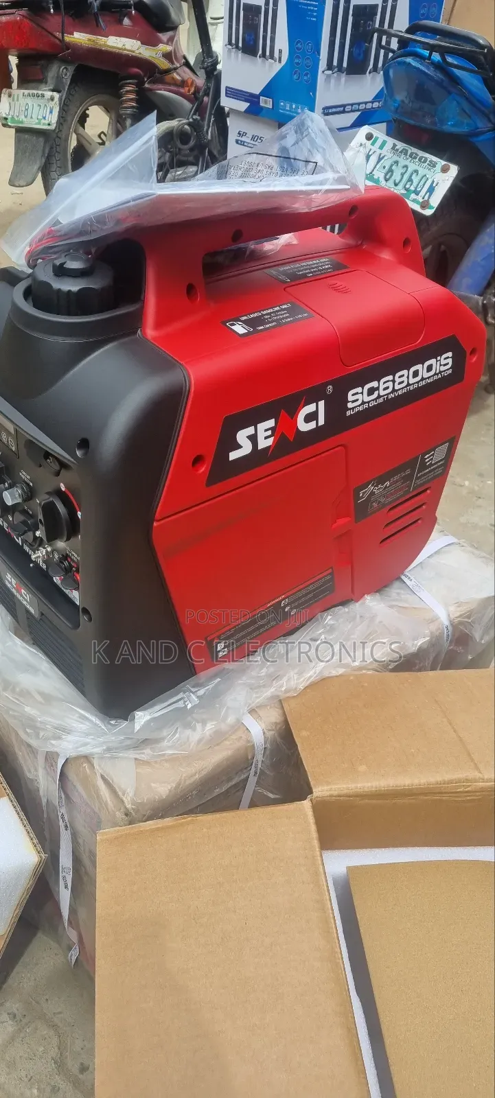 Senci 3.5kva Inverter Soundproof Petrol Generator
