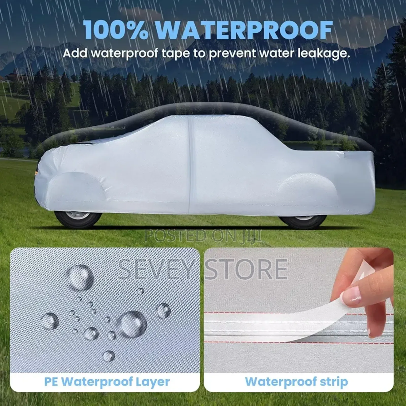 Heavy Duty Truck Cover Waterproof All Weather. 100%