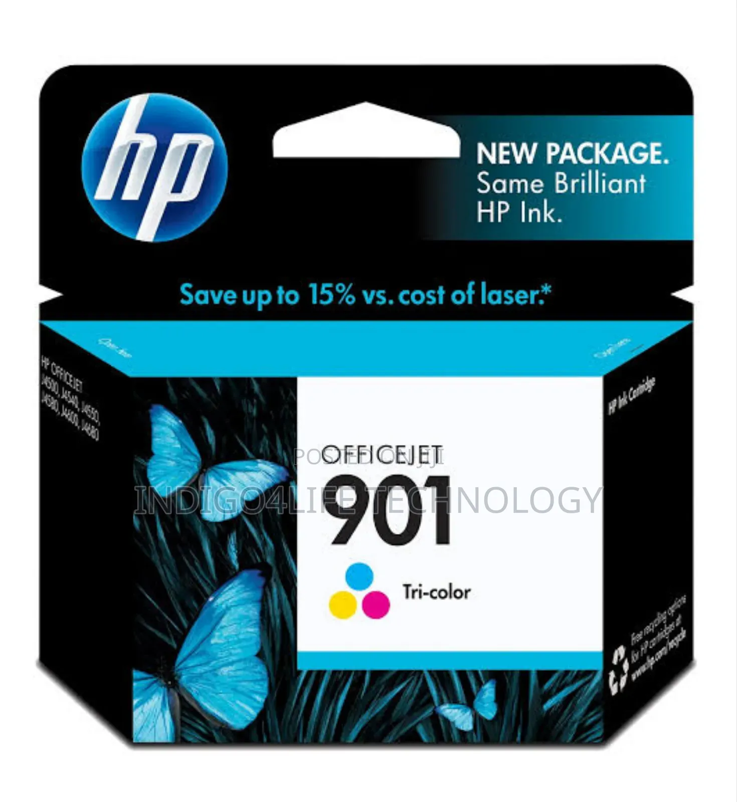 Original Hp 901 Ink Black Colour