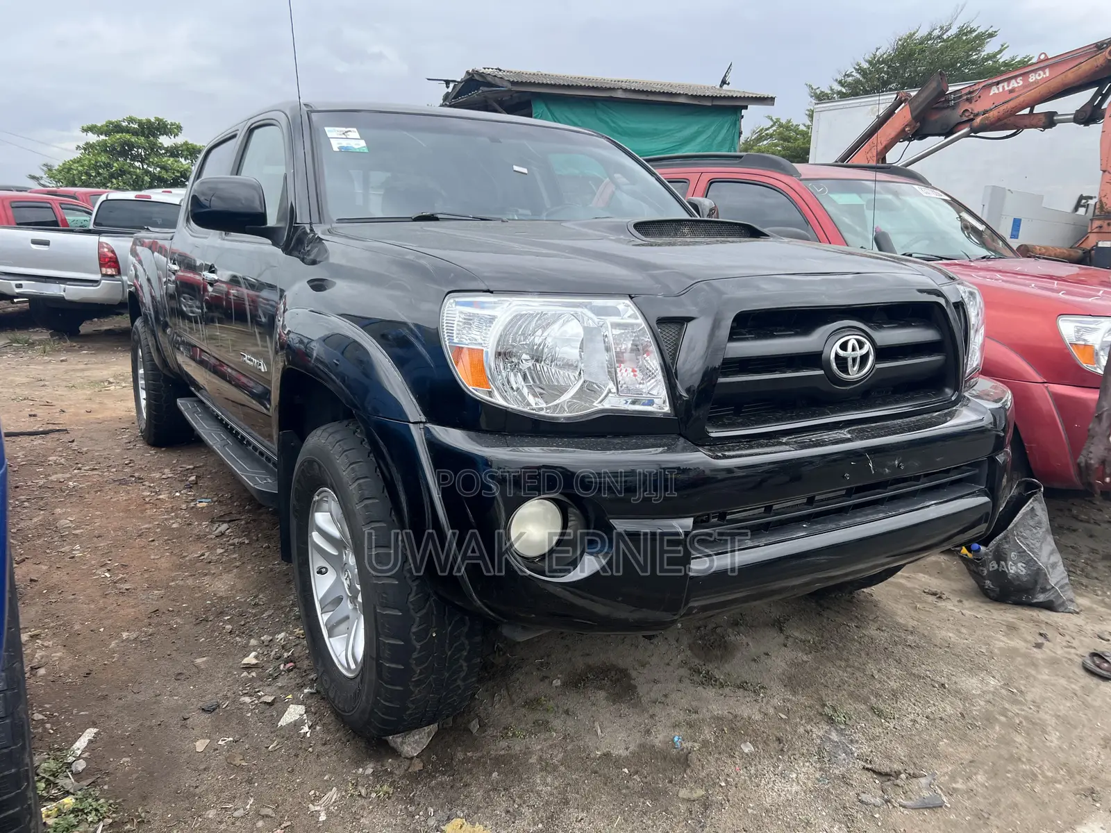 Toyota Tacoma 4x4 Double Cab 2008 Black