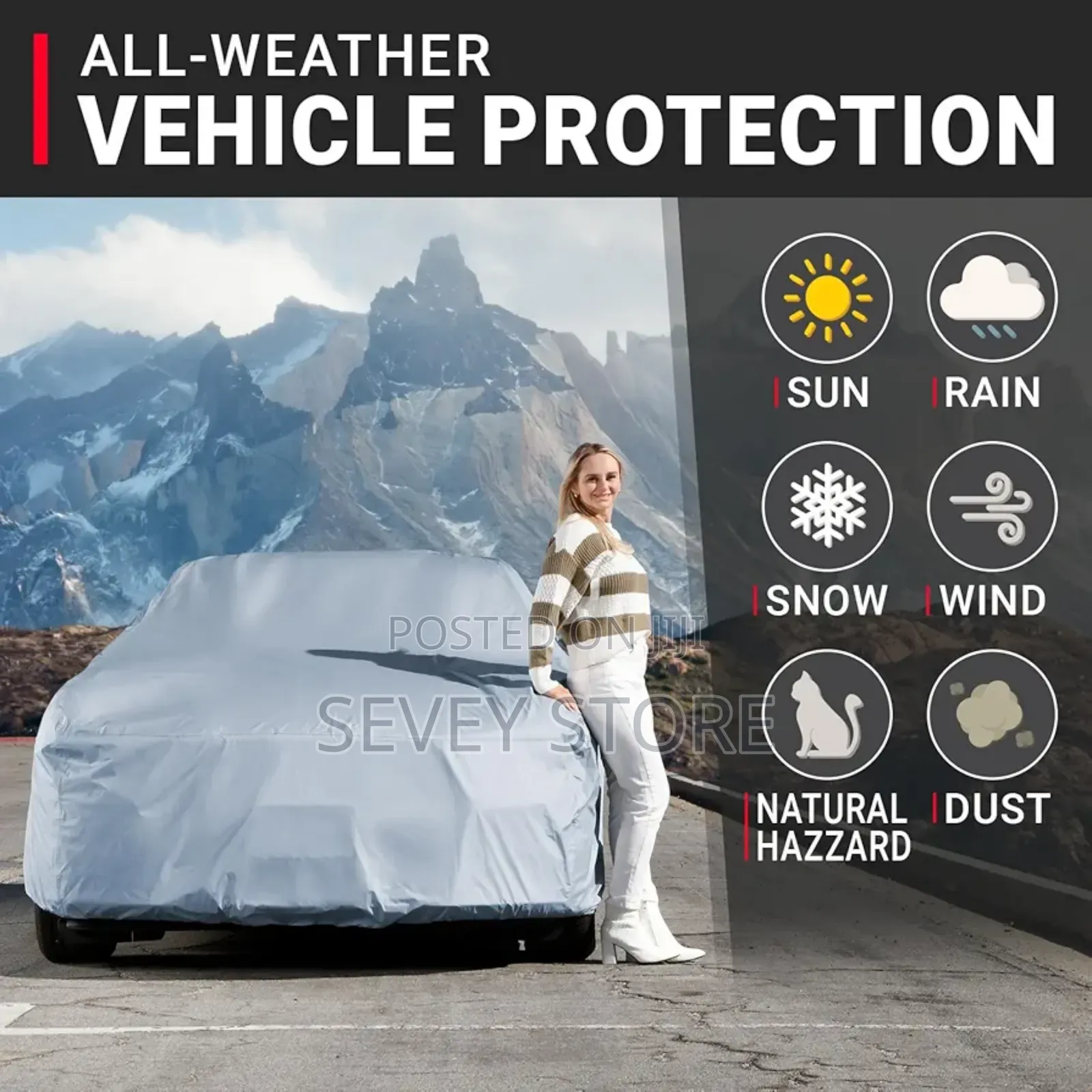 Car Cover for 2003-2006 Chevy SSR Heavy Duty Waterproof