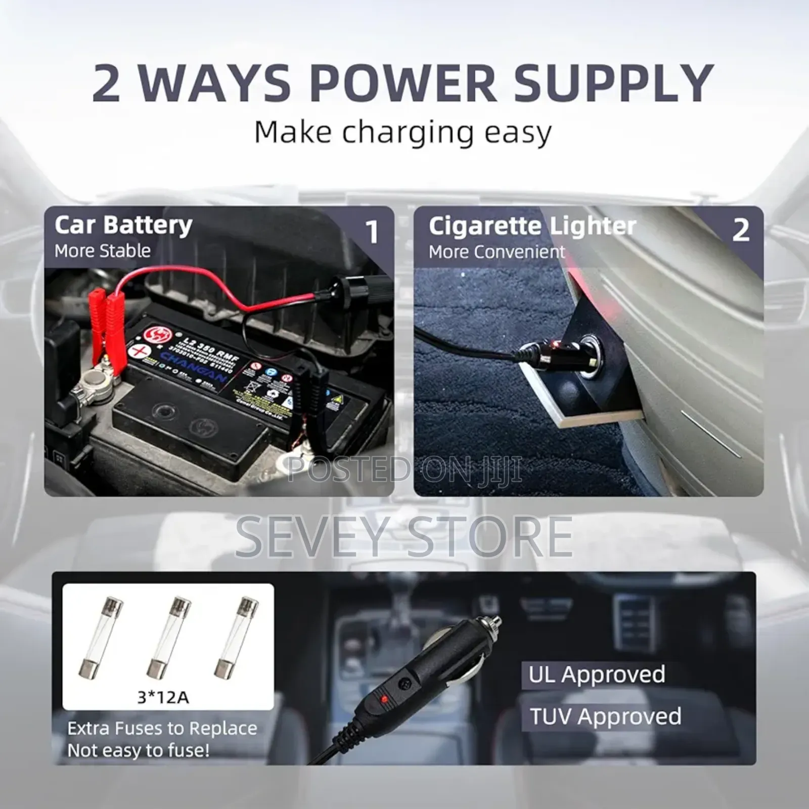 Portable 5 Ton 12v Electric Car Jack Kit Hydraulic Floor Jac