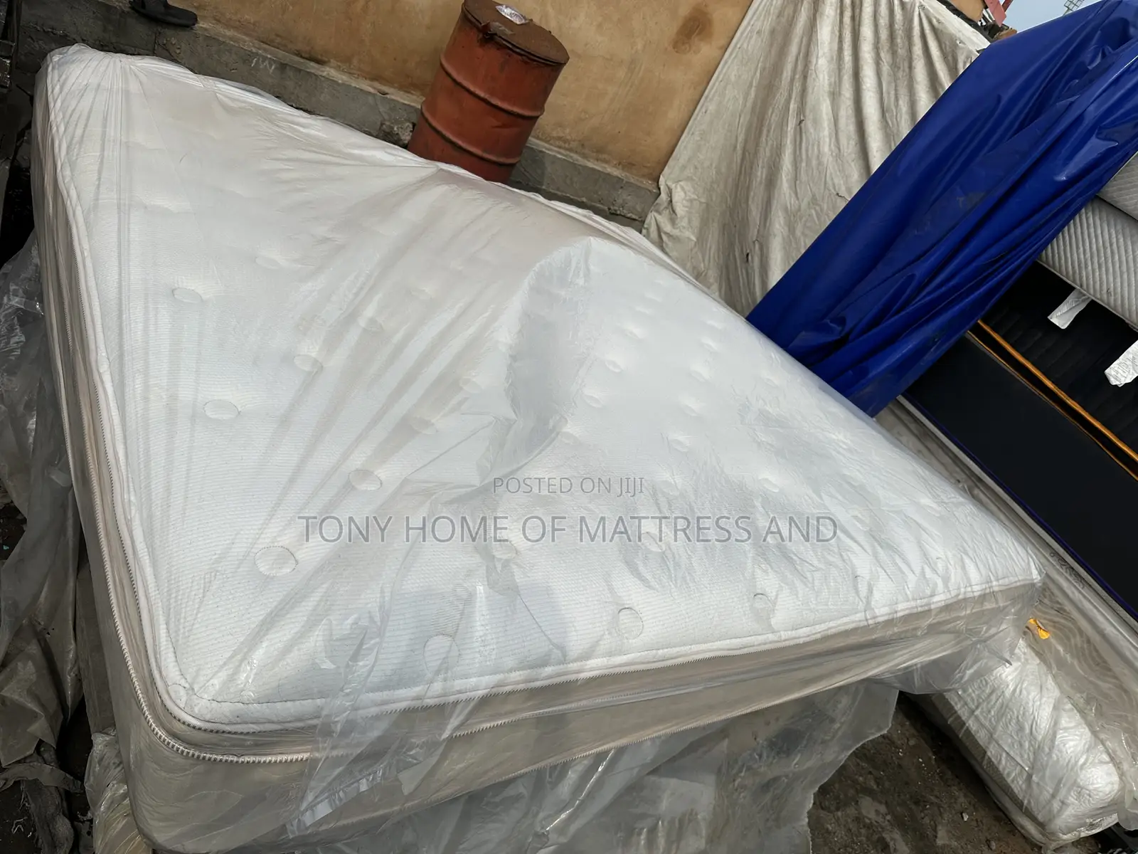6x6 12 Inches Foreign Canadian Semi Orthopedic Mattress