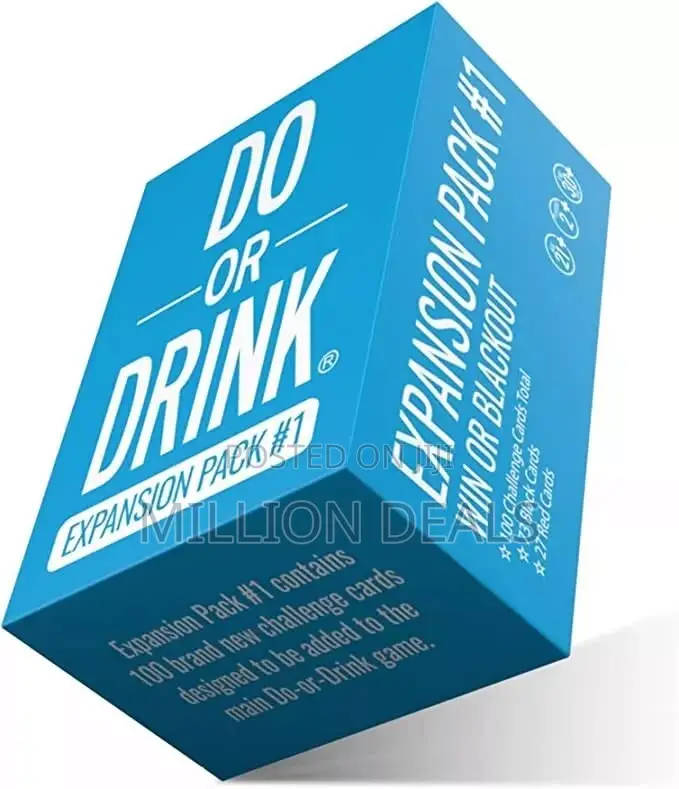 Do or Drink Card Game Expansion Pack