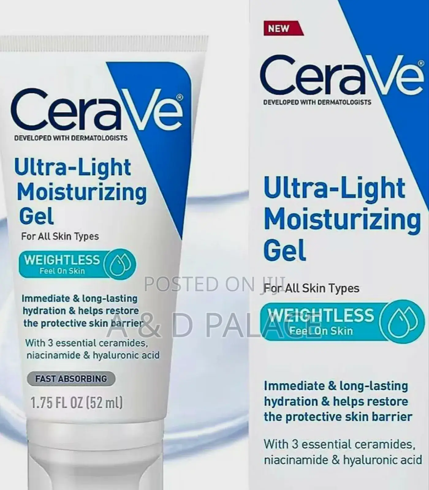Cerave Ultra-Light Moisturizing Gel – Glow Effortlessly