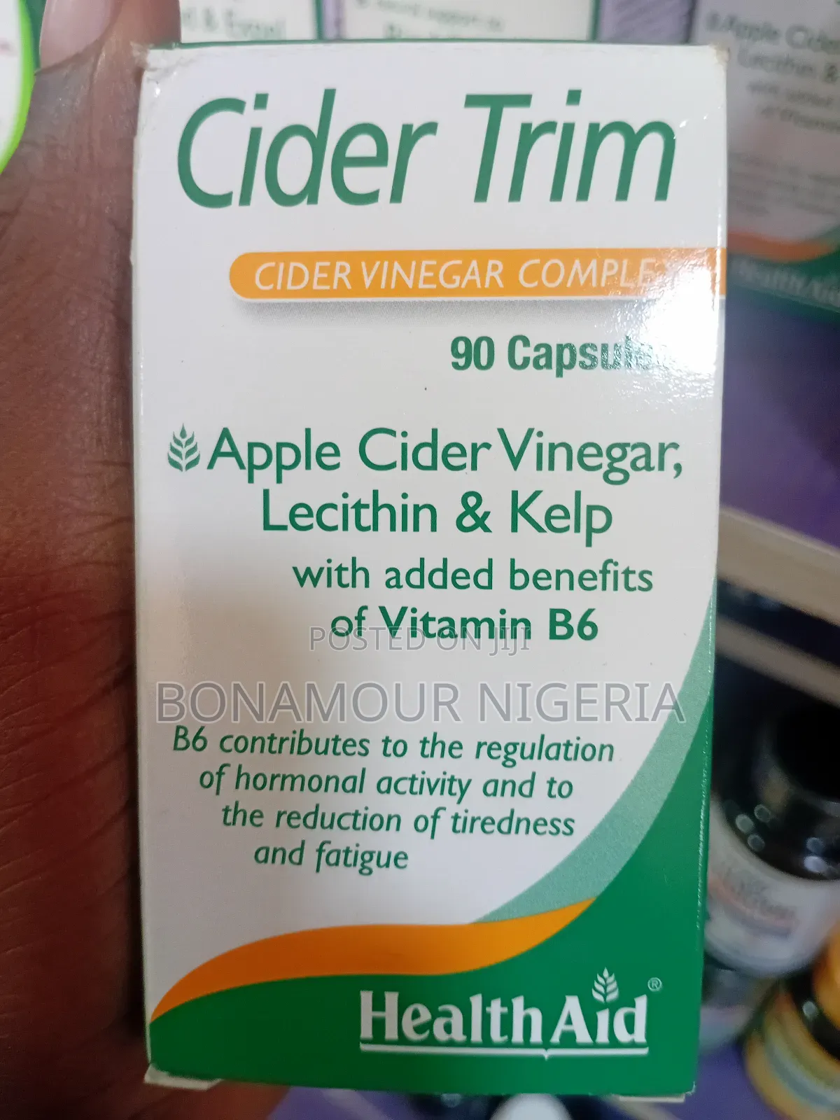 Healthaid Cider Trim(Cider Vinegar Complex) X90 Caps