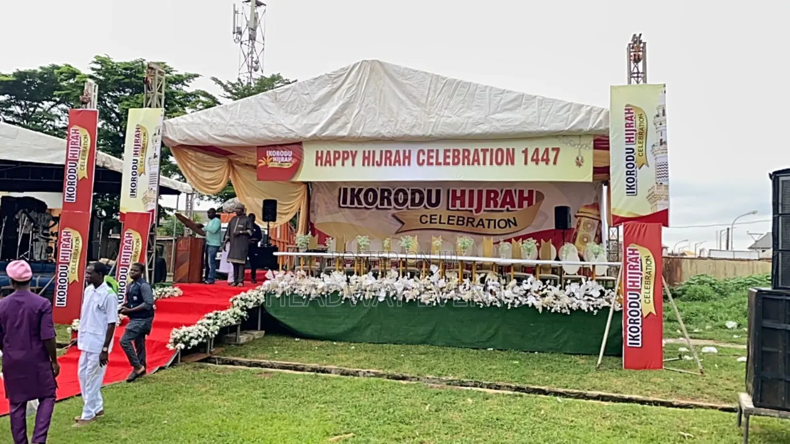Hijrah Celebration Decoration in Ikorodu